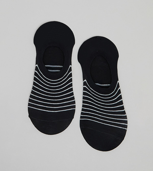 R&B  No Show Socks - Multi No Show Socks