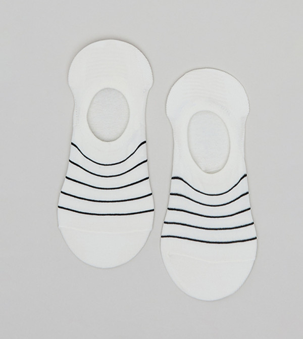 R&B  No Show Socks - Multi No Show Socks
