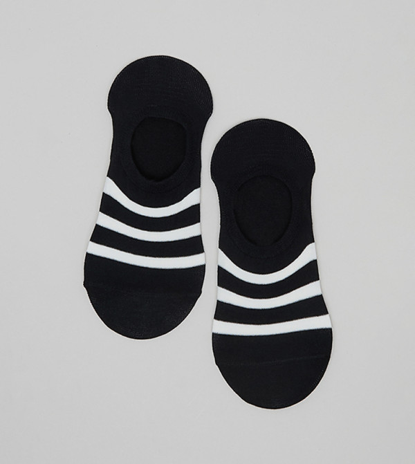 R&B  No Show Socks - Multi No Show Socks