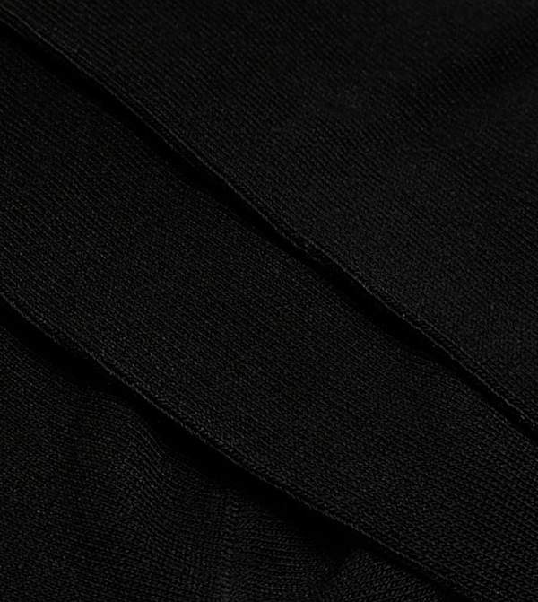 أر آند بي  جوارب للمنتصف الساق  - أسود Calf Length Socks