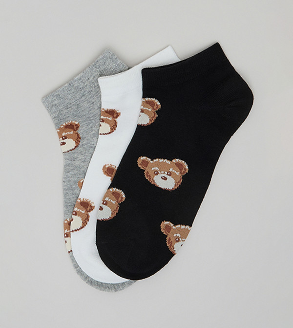 أر آند بي  جوارب للكاحل  - متعدد Ankle Length Socks