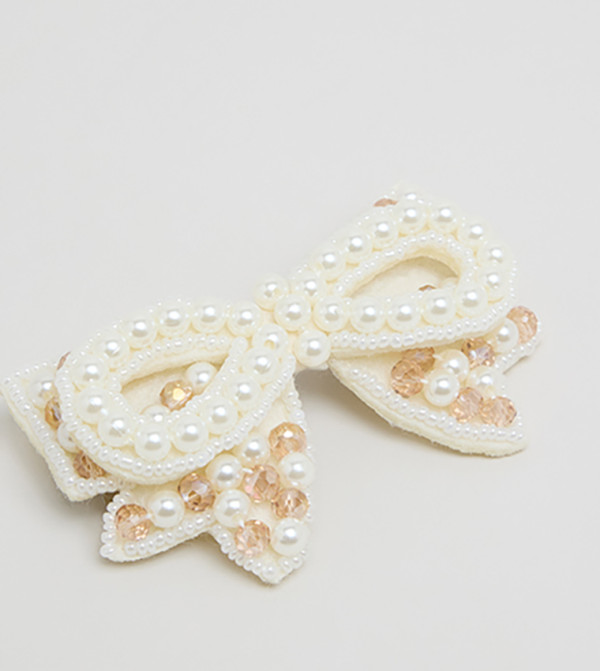 R&B  Hair Accessories - Ivory Hair Clips