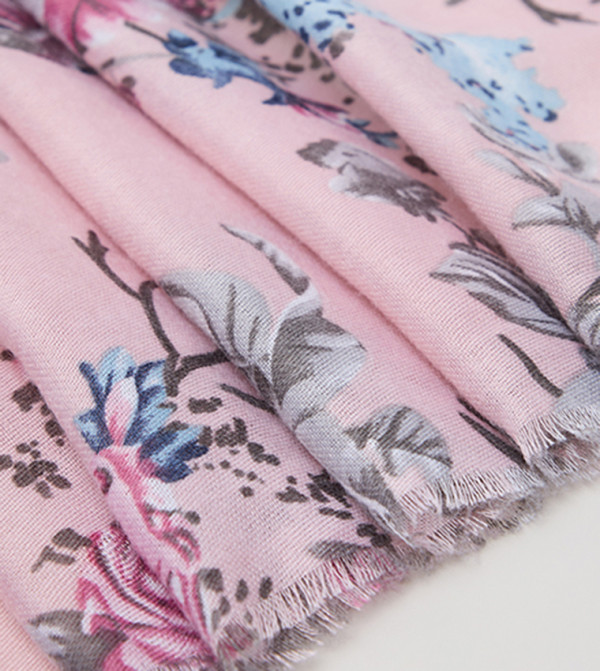 R&B Woven Scarves - Pink Woven Scarves