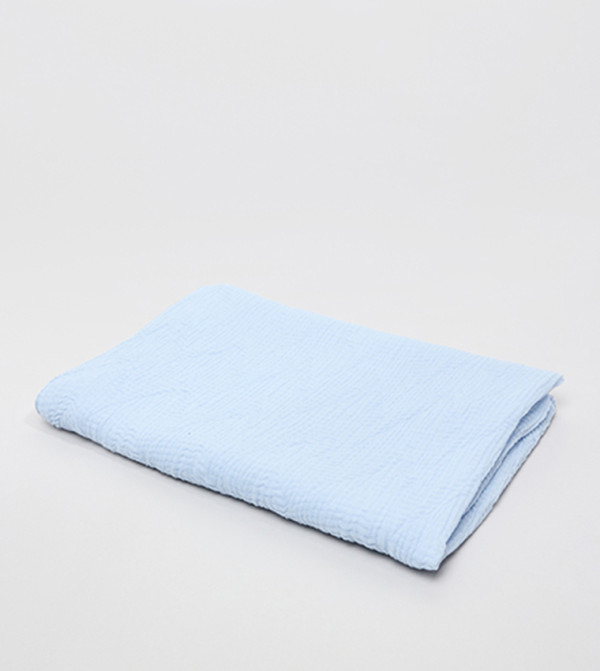R&B  Scarves - Light Blue Woven Scarves