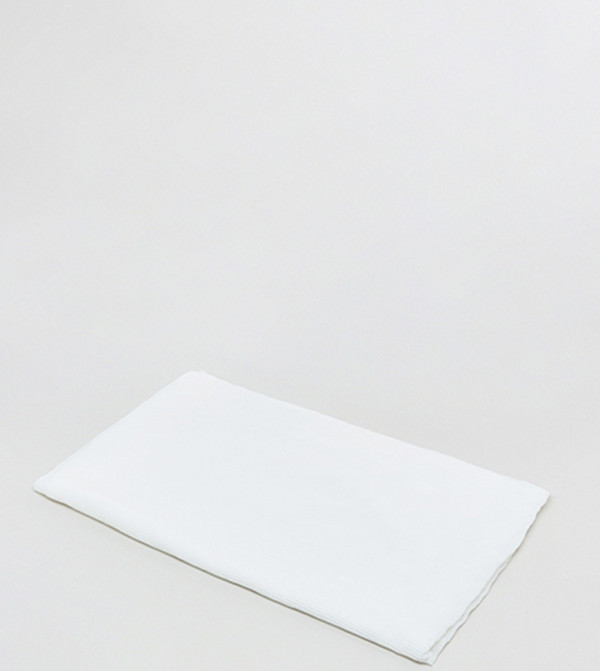 R&B  Scarves - White Woven Scarves