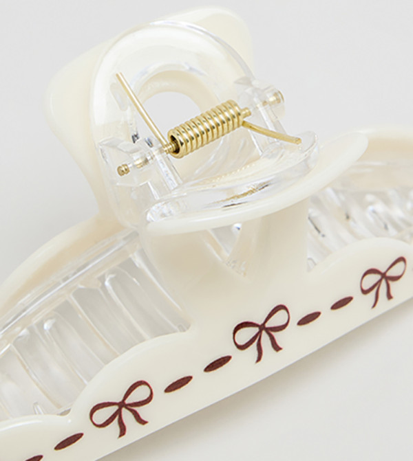 R&B  Hair Clips - White Hair Clips