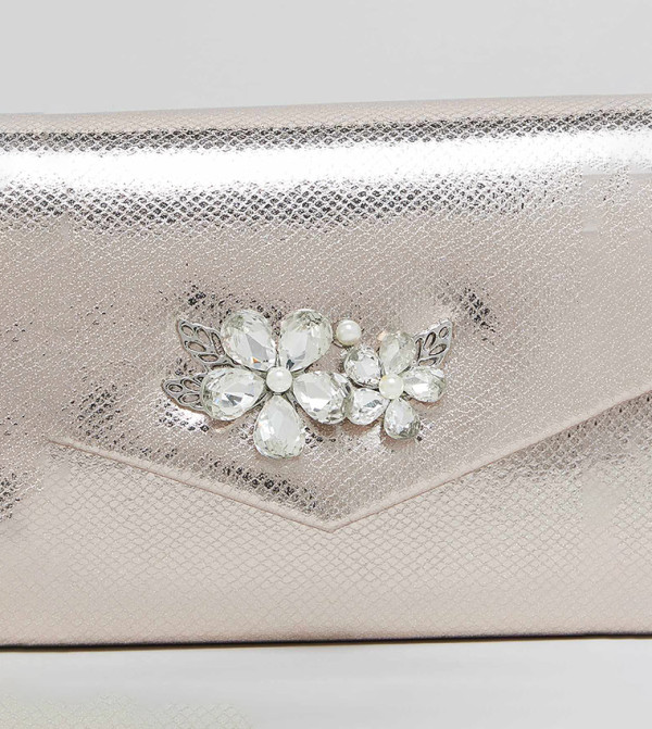 R&B  Bags - Rose Gold Clutches