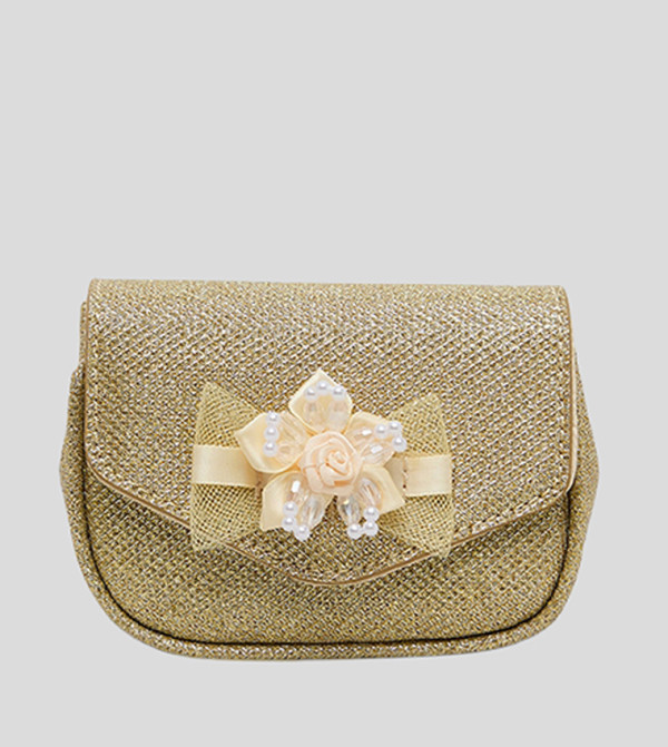 أر آند بي  حقائب كتف - ذهبي Shoulder Bag