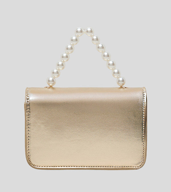 أر آند بي  حقائب كتف - ذهبي Shoulder Bag