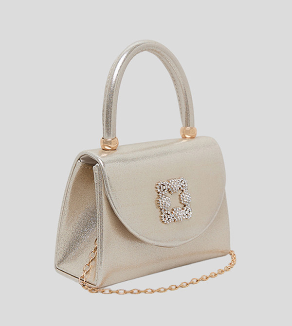 R&B  Bags - Gold Shoulder Bag
