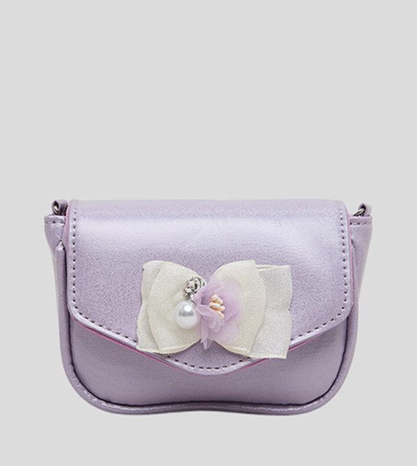 R&B  Shoulder Bag - Lilac Shoulder Bag