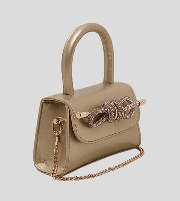 R&B  Shoulder Bag - Gold Shoulder Bag