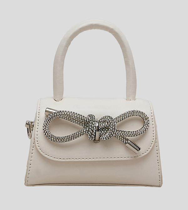 R&B  - Ivory Shoulder Bag