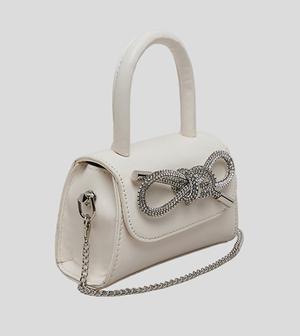 R&B  - Ivory Shoulder Bag