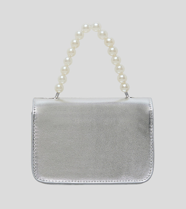 R&B  Hand Bags - Silver Mini Bags