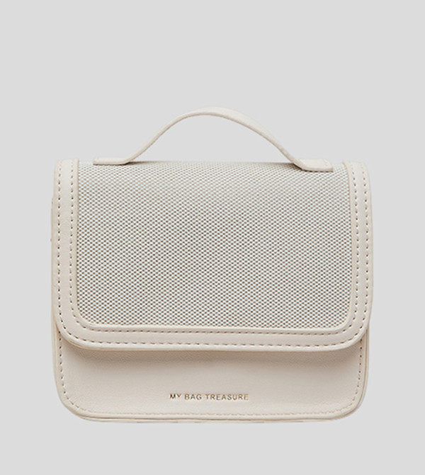 أر آند بي  حقائب - عاجي  Shoulder Bag