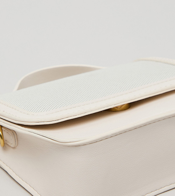 أر آند بي  حقائب - عاجي  Shoulder Bag