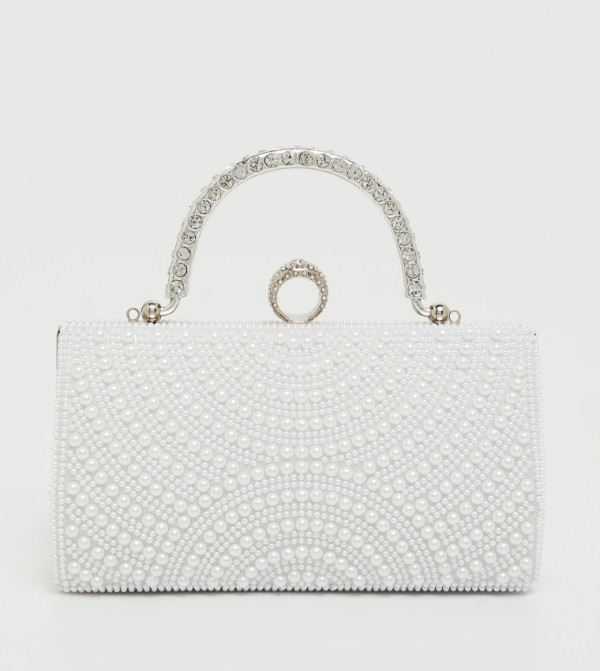 R&B  Clutches - Silver Clutches