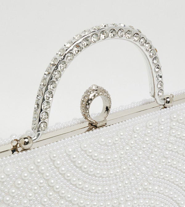 R&B  Clutches - Silver Clutches