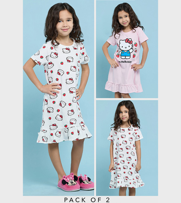 أر آند بي hello kitty - متعدد ثوب النوم والرضع