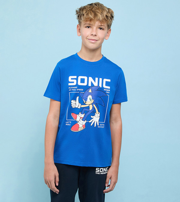 R&B  Nightwear - Blue Top & Pyjama Sets