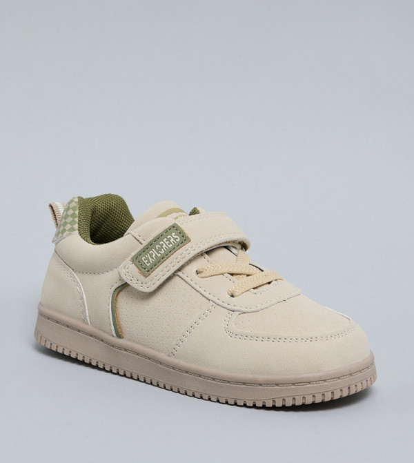 R&B R&B - Beige Low Top