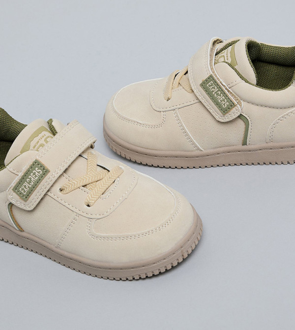 R&B R&B - Beige Low Top
