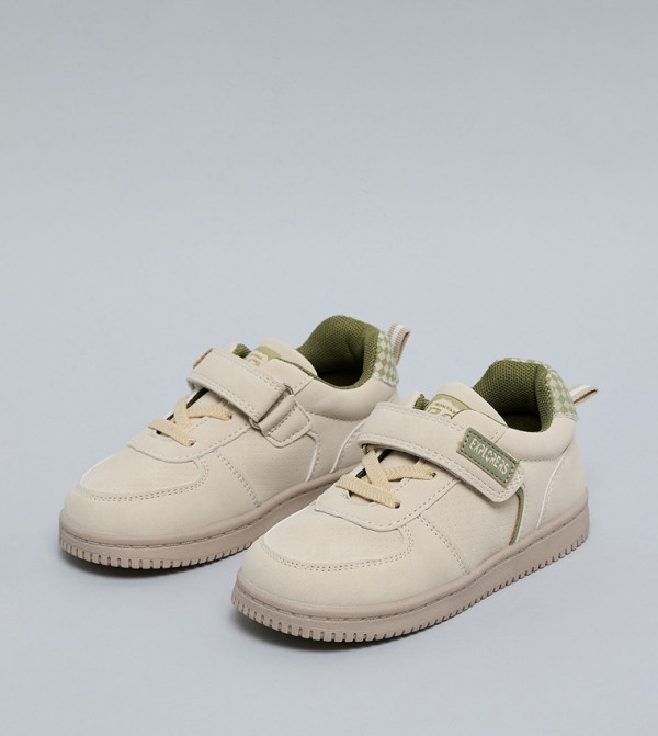 R&B R&B - Beige Low Top