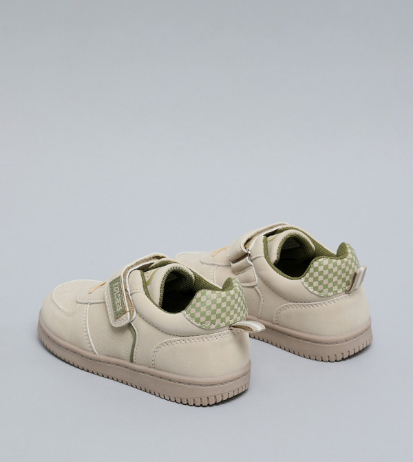 R&B R&B - Beige Low Top