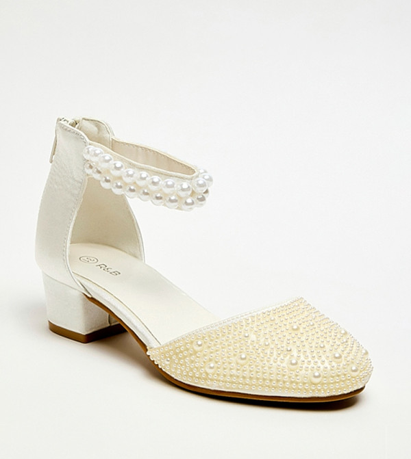 R&B  Heel Sandals - Ivory HEEL SANDALS