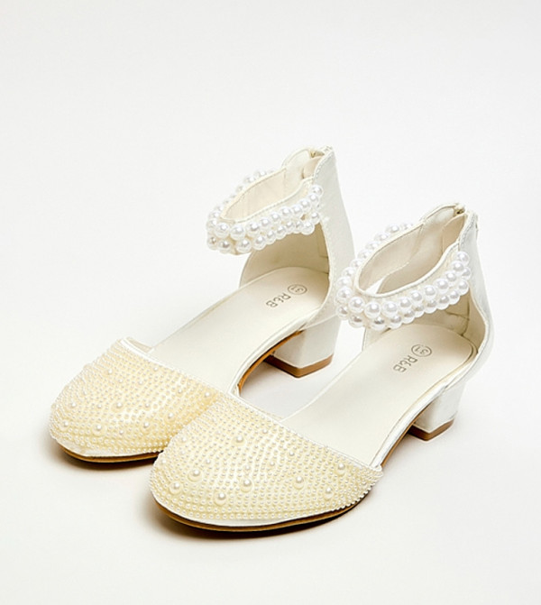 R&B  Heel Sandals - Ivory HEEL SANDALS