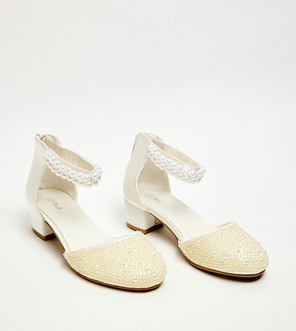 R&B  Heel Sandals - Ivory HEEL SANDALS