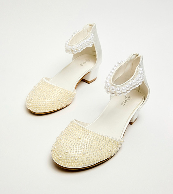 R&B  Heel Sandals - Ivory HEEL SANDALS
