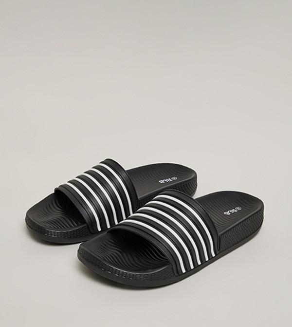 R&B  Slides - Black Slides