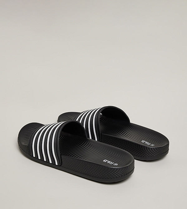 R&B  Slides - Black Slides