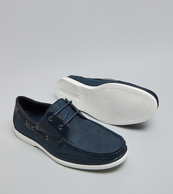 R&B  Loafers & Moccasins - Navy undefined