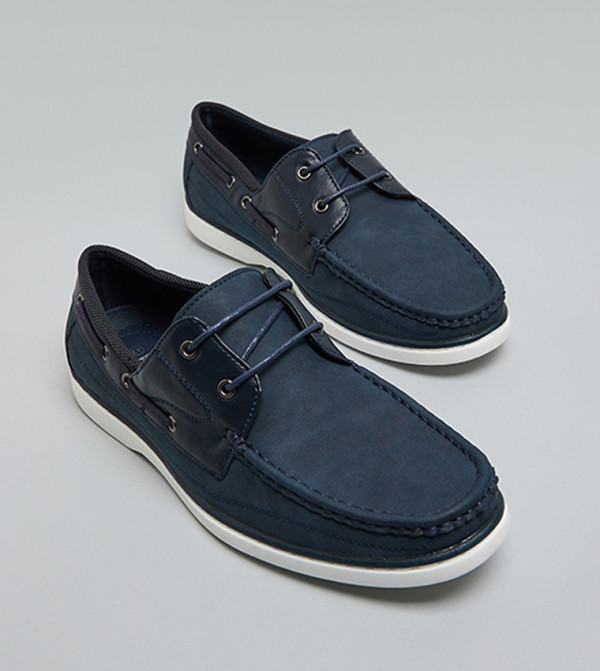 R&B  Loafers & Moccasins - Navy undefined