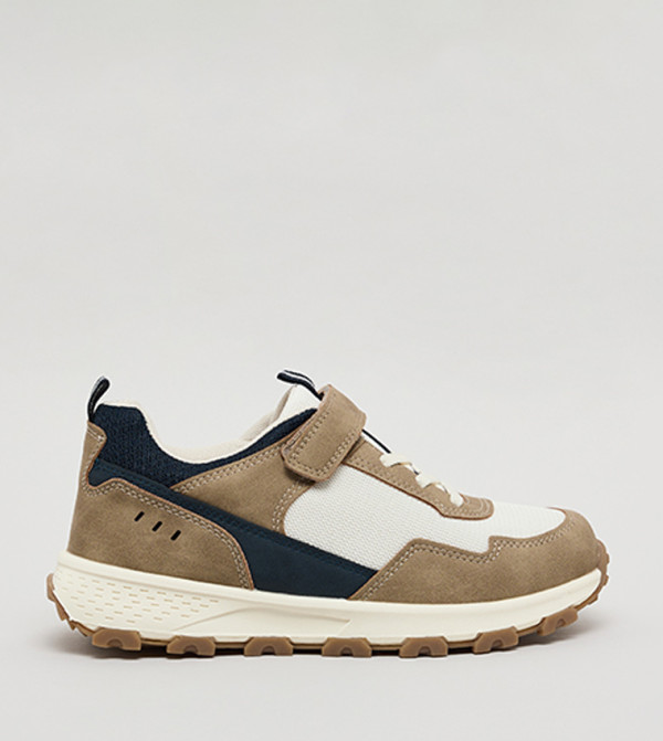 أر آند بي  velcro-shoes - بيج للجري/التمرين