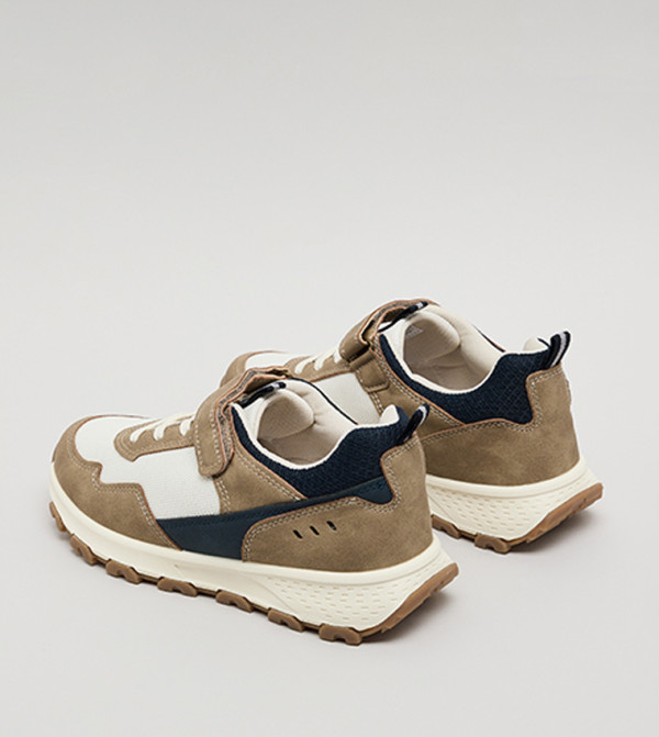 أر آند بي  velcro-shoes - بيج للجري/التمرين