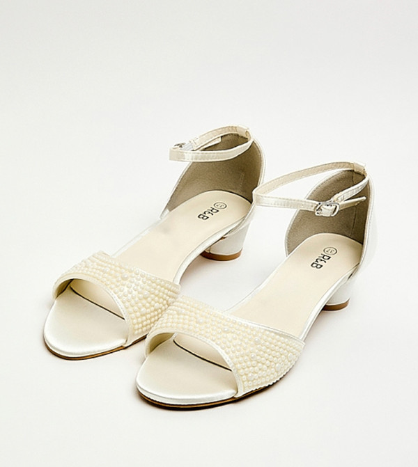 R&B  Heel Sandals - Ivory HEEL SANDALS