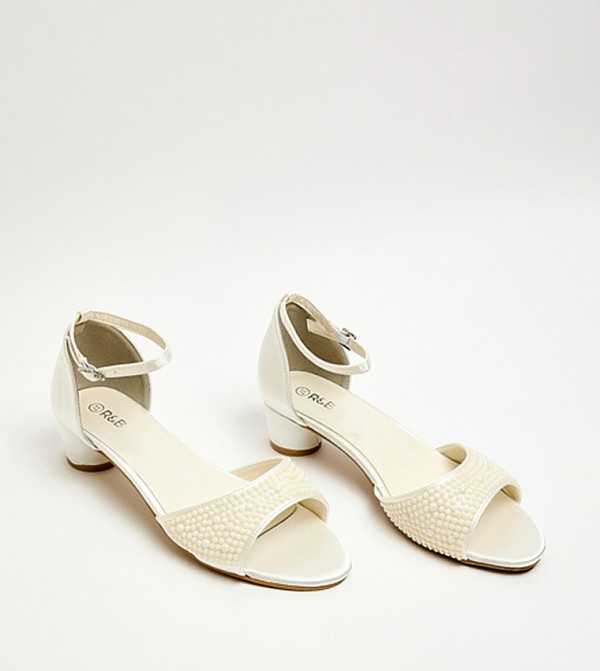 R&B  Heel Sandals - Ivory HEEL SANDALS