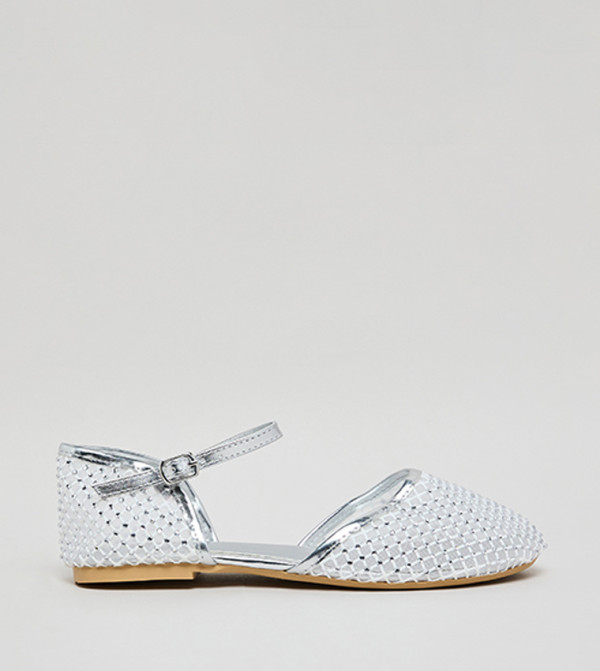 R&B  Casual Shoes - Silver Casual Shoes