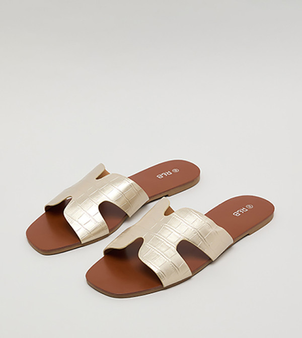 R&B R&B - Gold Low Top