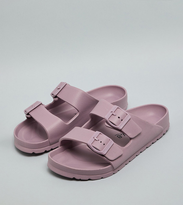 R&B  Flat Sandals - Mauve Flat Sandals