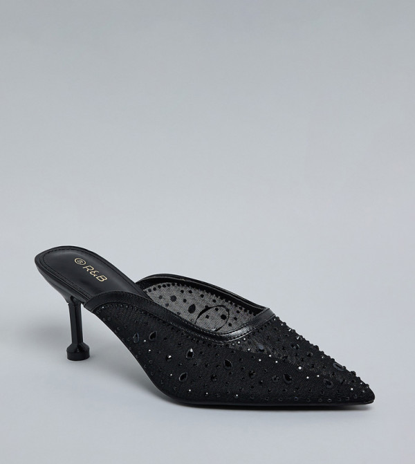 R&B  Shoes - Black Pumps