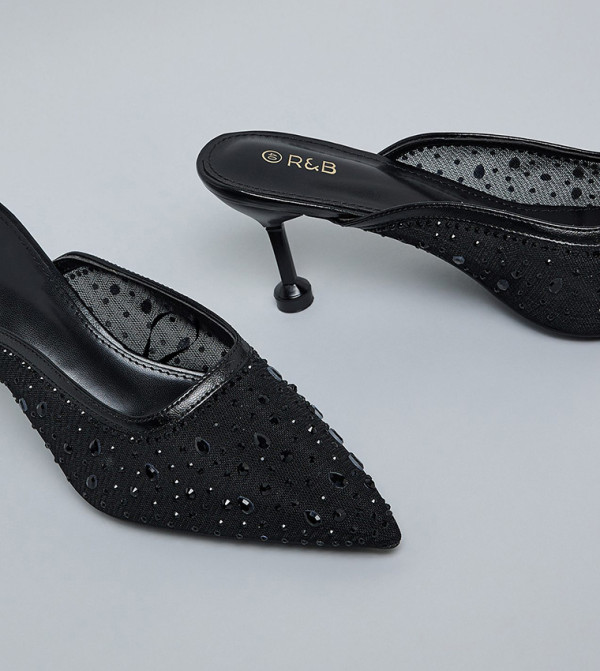 R&B  Shoes - Black Pumps