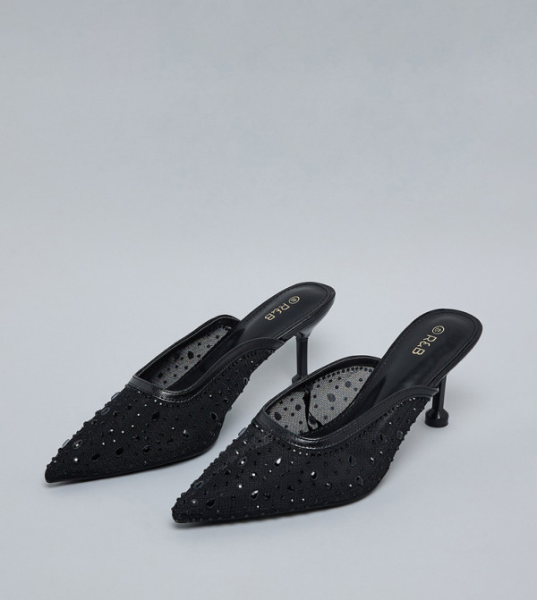 R&B  Shoes - Black Pumps