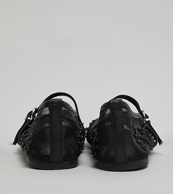 R&B  Ballerinas - BLACK undefined