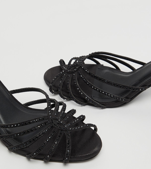 R&B  Shoes - BLACK Heels