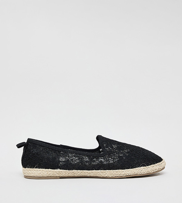 R&B  Flat Shoes - Black undefined